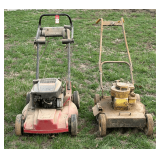 Troy-Built Mulching Mower & Bunting Mower