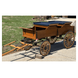 Graber Mfg. Custom Built Horse Drawn Show Wagon