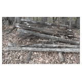 Used Metal T-posts & Woven Wire