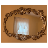 Large Framed Wall Mirror