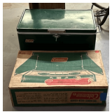 Vintage Coleman Cooler & Two Burner Stove