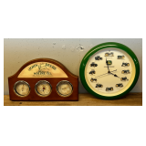John Deere Reproduction Weather Station & Clock