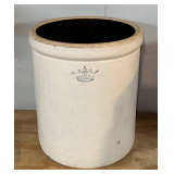 Blue Crown 6 Gal Stoneware Crock