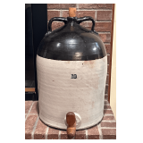 Double Handle #10 Gal Stoneware Jug