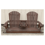 Amish Built Outdoor Porch Swing