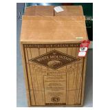 White Mountain Electric Ice Cream Maker