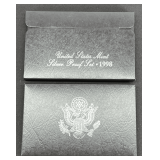 1998 US SIlver Coin Proof Sets