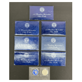 1971 Eisenhower Uncirculated Silver Dollars