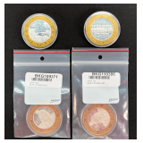 Limited Edition $10 Gaming Token - .999 Fine Silver