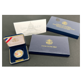 2000 US Mint Library of Congress Commemorative Coin Program $10 Gold Platinum Coin