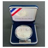 US Mint 2002 'US Military Academy' Silver Dollar