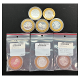 Limited Edition $10 Gaming Token - .999 Fine Silver