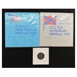 Civil War Memorial Coins & Tokens