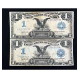 1899 Large $1 Silver Certificates