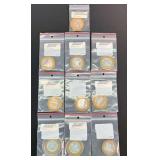 Limited Edition $10 Gaming Token - .999 Fine Silver