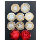 Limited Edition $10 Gaming Token - .999 Fine Silver