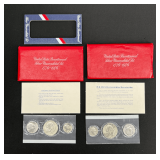 1976 US Bicentennial Silver Uncirculated Set