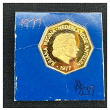 1977 Netherlands Gold 200 Golden Coin