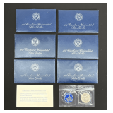 1972 Eisenhower Uncirculated Silver Dollars