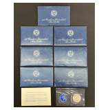 1973 Eisenhower Uncirculated Silver Dollars