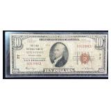 1929 Scranton $10 Note