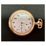 Elgin Monogramed Chas A. Lohomer Jan 26,1919 Pocket Watch