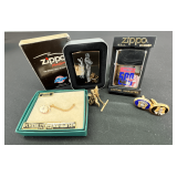 Zippo Lighters & Costume Jewelry