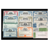 Massive Vintage USA Companies Bond Collection