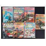 Army War Heros 12 Cent Comic Books