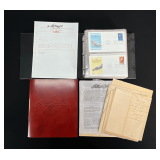 Art Master First Day Cover Album & George Washington Replica Letter Collection