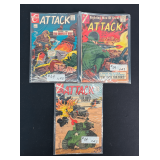 Attack 12 Cent Comic Books