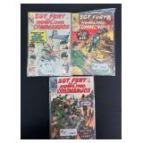 Marvel Comics Sgt. Fury 12 Cent Comic Books