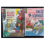 Gold Key Walt Disney 12 Cent Comic Books