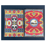 Early Tobacco Give-Away Native American Rugs