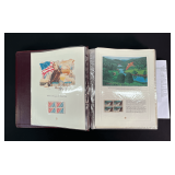 US Commemorative Stamp Binder Collection