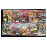 CDC Fightin' Army 12 Cent Comic Books