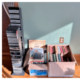Vintage Book & CD Collection