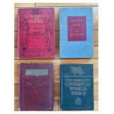 Audubon's America, Civil War, World War II Books