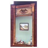 Bicentennial 1776-1976 Mirror Made By Jeffery Mirror Madison, IN