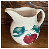 Watt Apple Themed Stoneware Pitcher