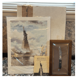 Schrade 'Statue of Liberty' Commemorative Knife Set