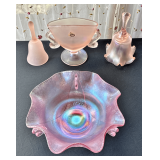 Fenton Pink Satin Glass