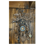 Original Hand Carved Black Forest Cuckoo Clock