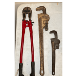 Ridgid Pipe Wrenches & Bolt Cutters