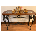 Glass Top Occasional Table