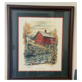 Ray Day 'Fresh Paint..A Tribute to Harley' Framed Artwork