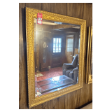 Early Matching Guilded Beveled Mirrors