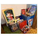 Assorted Books & Cabbage Patch Dolls
