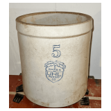 Uhl Pottery Co 5 Gal Stoneware Crock