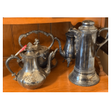 Silver Plate Service Items